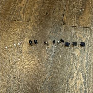 15 Vintage‎ Assorted Hat Pins Collection